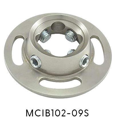 102 4 Hole Pyramid Receiver Rotating Fixed SS