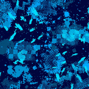 LimbArt Digital Blue Camo