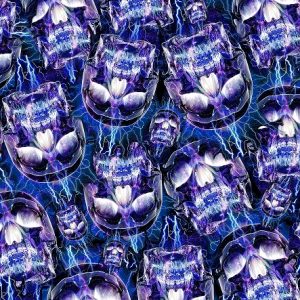 Skulls Lightning Skulls