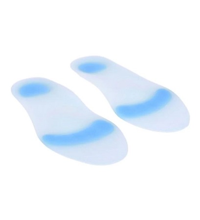 Sira Beauty Silicone Gel Sport Insole Orthotic insole transparent