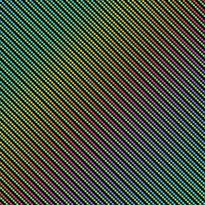 multi colour braid 5m