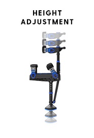 iwalk hands free crutch adjustable height